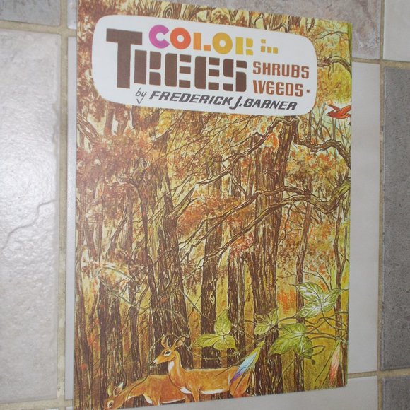Vintage Trees Shrubs, weeds  #68 by Frederick J. Garner art book - Picture 1 of 3
